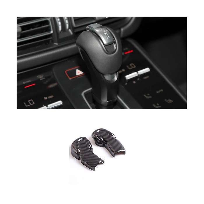 Carbon Fiber Car Gear Shift Knob Stick Cover for 2022 2023