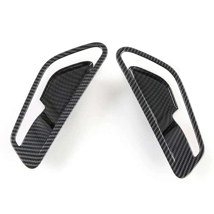 Carbon Fiber Car Inner Handle Frame Window Switch Panel Frame Cover Trim Decoration for 2020 2021