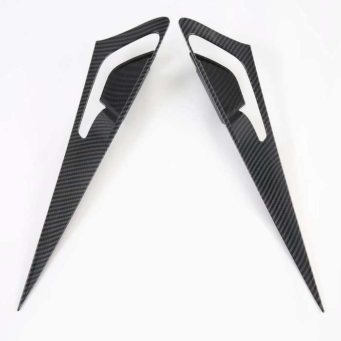 Carbon Fiber Car Inner Handle Frame Window Switch Panel Frame Cover Trim Decoration for 2020 2021