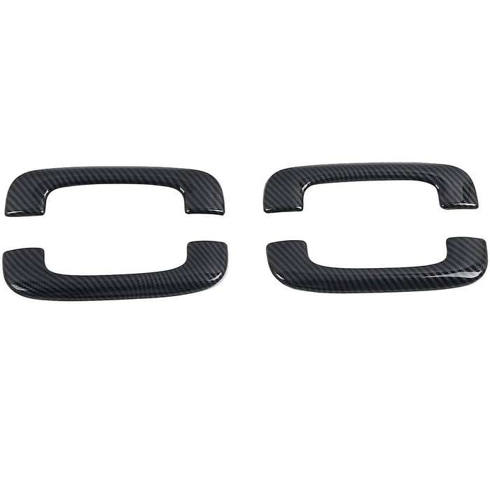 Carbon Fiber Car Inner Roof Top Grab Bar Trim Door Grab Handle Cover for Charger 2011-2020 Car Acces