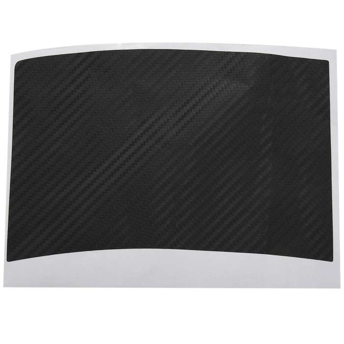 Carbon Fiber Car Rear Armrest Box Plate Armrest Panel Trim Cover for Model S X 2014-2019