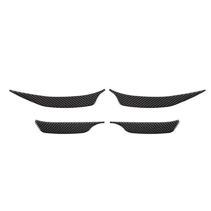 Carbon Fiber Car Rear Tail Light Lamp Decoration Cover Stickers for 2012 2013 2014 2015 Accessories