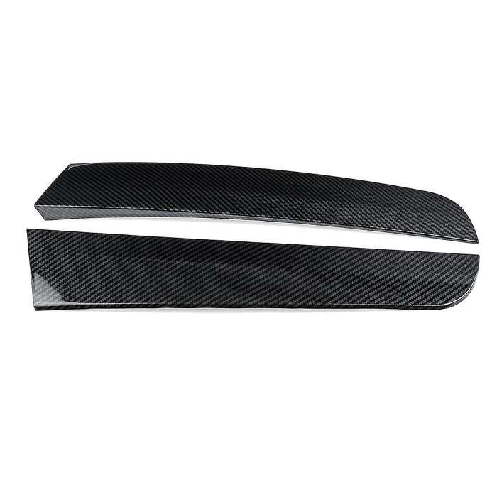 Carbon Fiber Car Rear Window Side Spoiler Wing Trim for Patrol Y62 2010 2011+