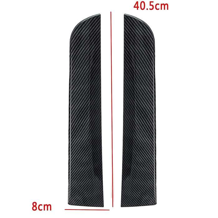 Carbon Fiber Car Rear Window Side Spoiler Wing Trim for Patrol Y62 2010 2011+