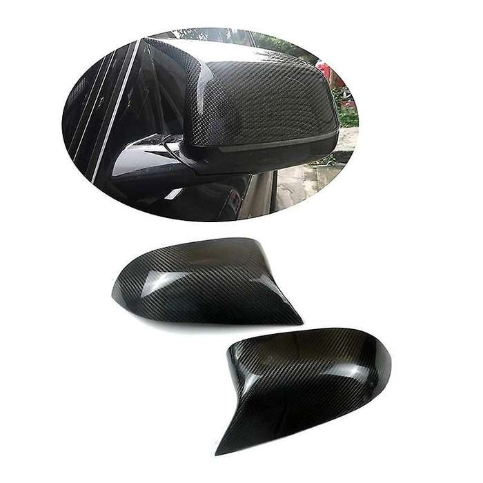 Carbon Fiber Car Rearview Mirror Covers Side Mirror Shell for - X3 X4 G01 G02 X5 X6 X7 G05 G06 G07 2
