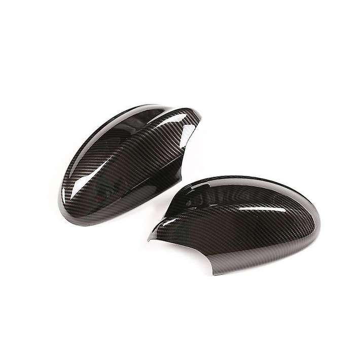 Carbon Fiber Car Side Door Rearview Mirror Cap Cover Stickers for 3 Series E90 E92 2005-2008