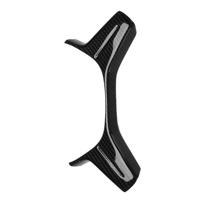 Carbon Fiber Car Steering Wheel Button Panel Cover Trim for W166 ML 2012-2015 Decoration Accessories