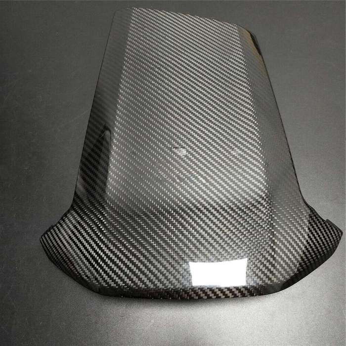 Carbon Fiber Car Steering Wheel Cover Trim Dashboard Panel Speedometer Cover for X MK10 2017-2020 RH