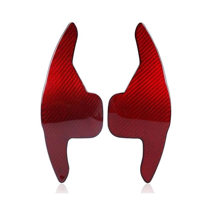 Carbon Fiber Car Steering Wheel Paddle Shifter Extension Car Paddle Shifters Car Decoration for F203