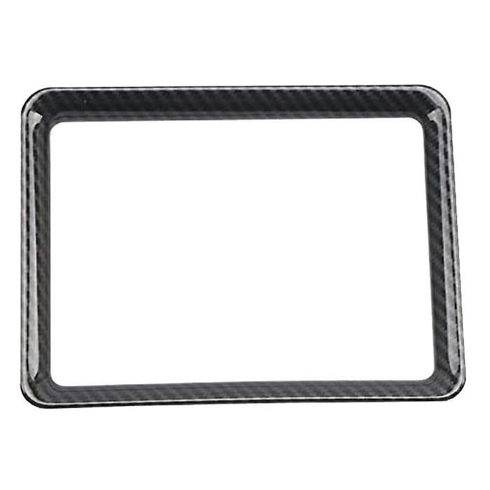 Carbon Fiber Center Console Dashboard Navigation Cover Trim Panel for 2015-2020