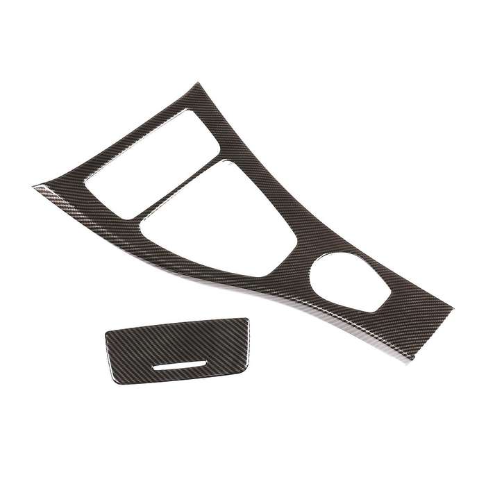 Carbon Fiber Center Console Gear Shift Frame Car Accessories for 3 Series E90 2005-2012 Left Hand Dr
