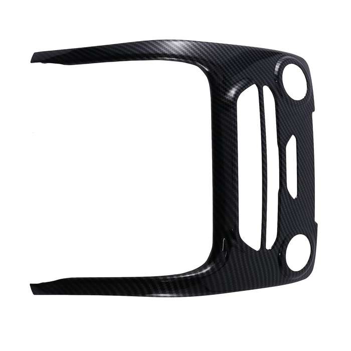 Carbon Fiber Center Console Panel Button Cover Trim for / Everest 2015-2021 Accessories