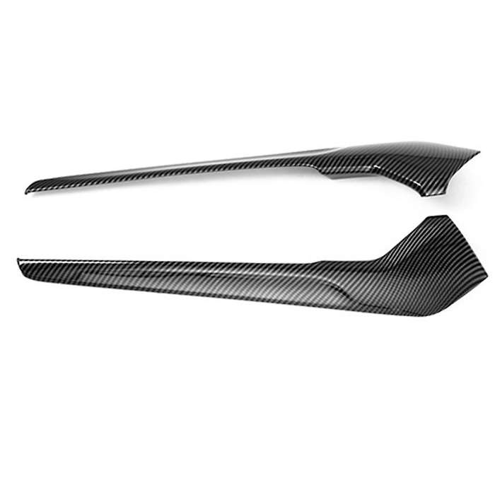 Carbon Fiber Center Console Side Gear Shift Panel Decorative Cover Trim for 11Th Generation 2021-202