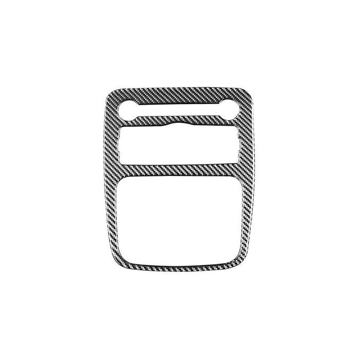 Carbon Fiber Central Control Water Cup Frame Trim Sticker Decoration for 2021 2022 Accessories