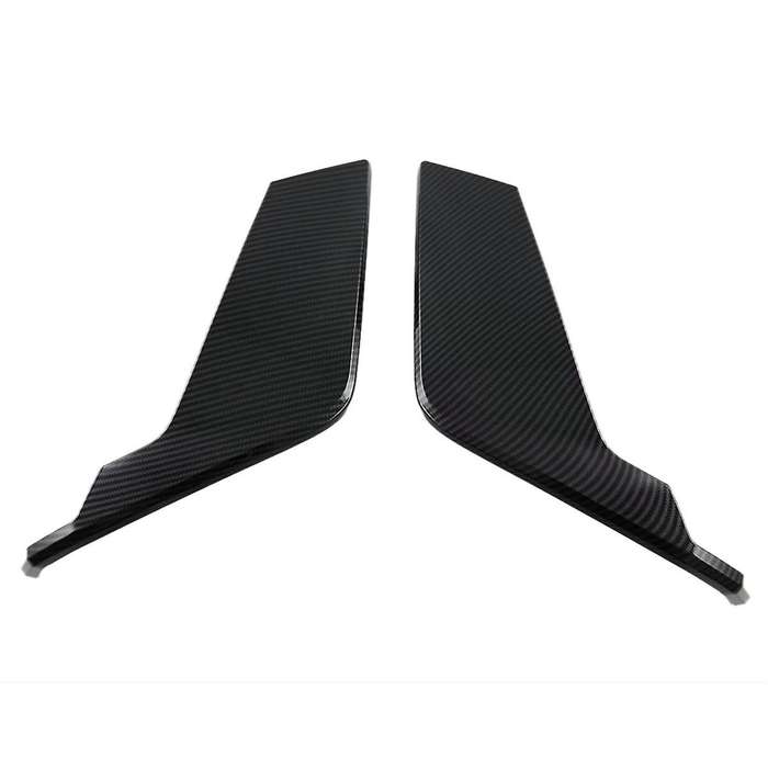 Carbon Fiber Color Car Rear Bumper Side Splitter Spoiler Decor Cover Trim for Dolphin Mini/ Seagull