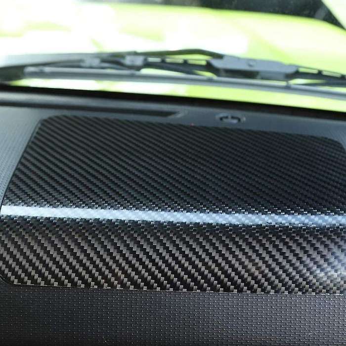 Carbon Fiber Dashboard Co-Pilot Center Console Cover for Jimny 2019 2020 Car Interior Accessories