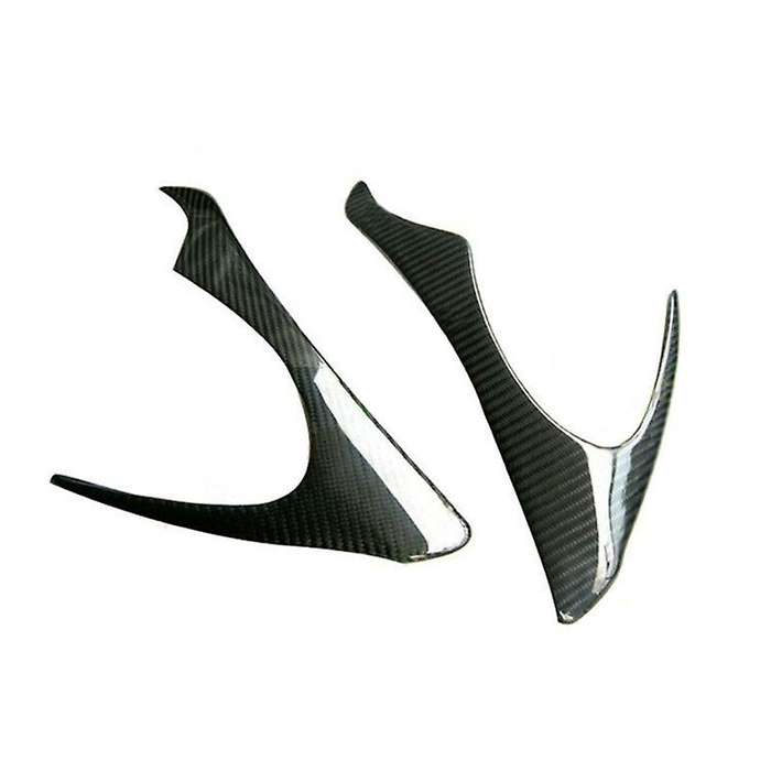 Carbon Fiber Decor Headlights Eyebrows Eyelids Trim Cover Car Light Stickers for Swift 2005-2011 Acc