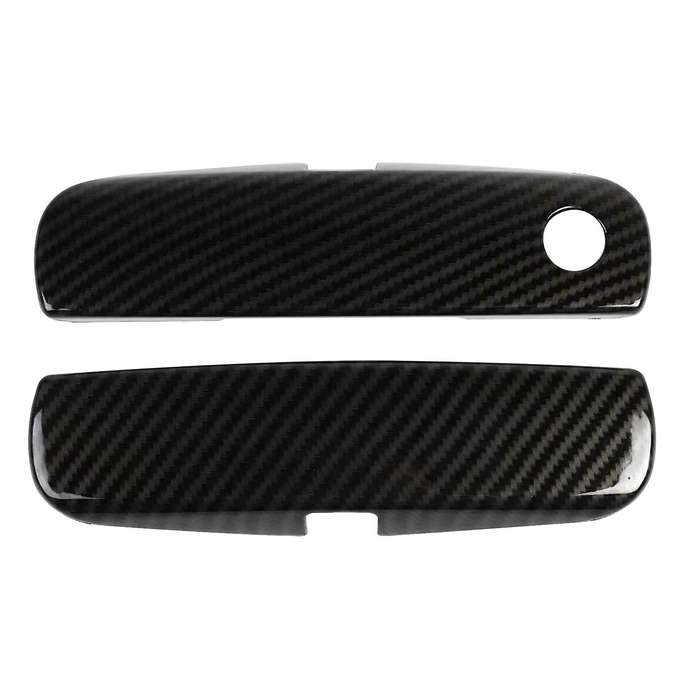 Carbon Fiber Door Handle Trim Cover Accessories for 2012-2020