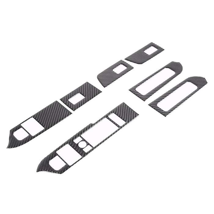 Carbon Fiber for 110 2020-2024 Door Window Lift Button Cover Trim Interior Accessories