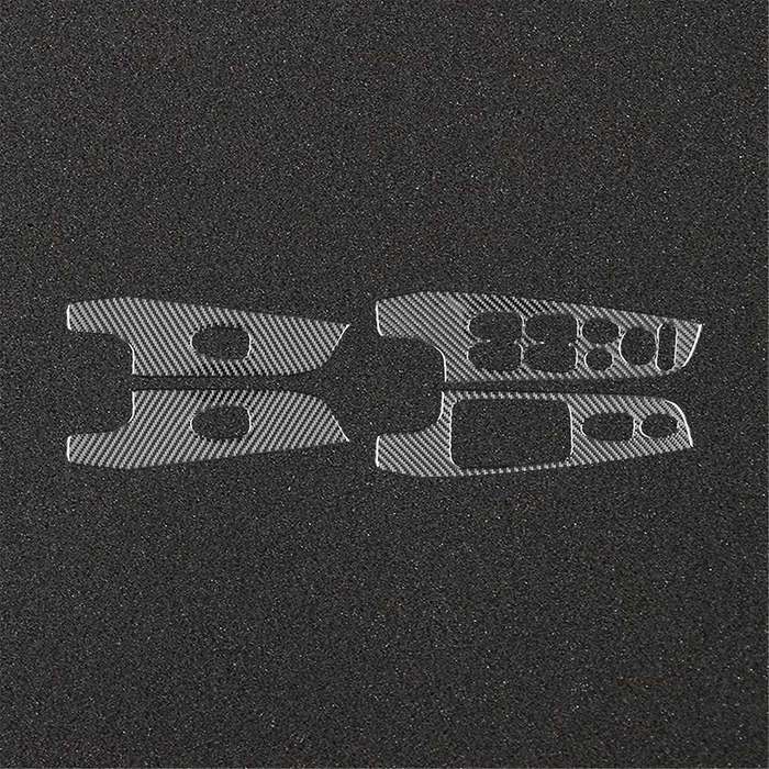 Carbon Fiber for 8th 2006-2011 Car Window Lift Switch Cover Sticker Trim Accessories ,LHD