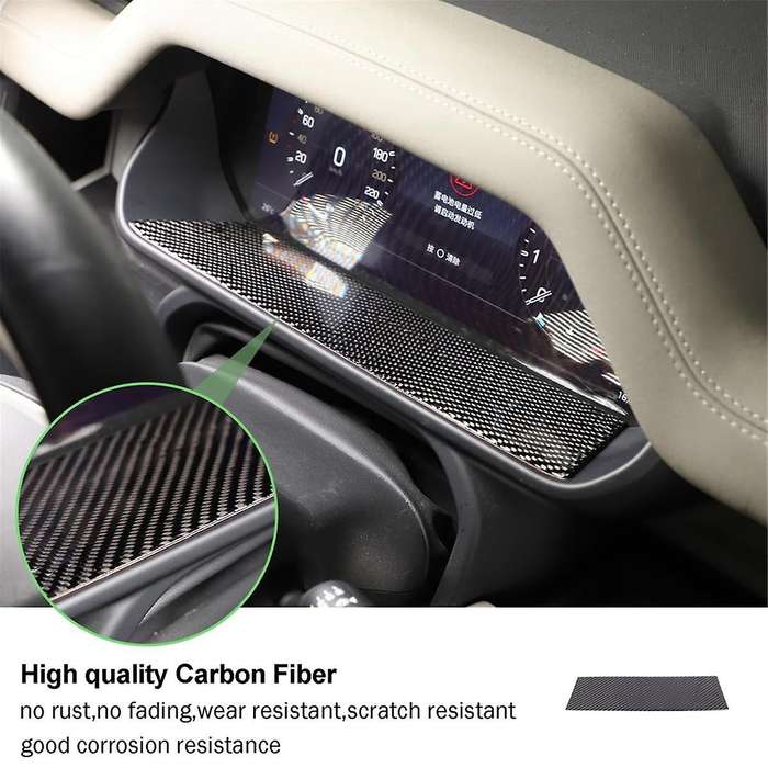 Carbon Fiber for 90 110 130 2020-2024 Dashboard Panel Cover Trim Interior Accessories