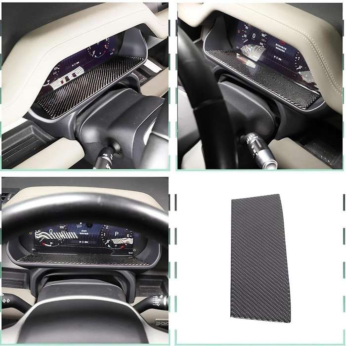 Carbon Fiber for 90 110 130 2020-2024 Dashboard Panel Cover Trim Interior Accessories