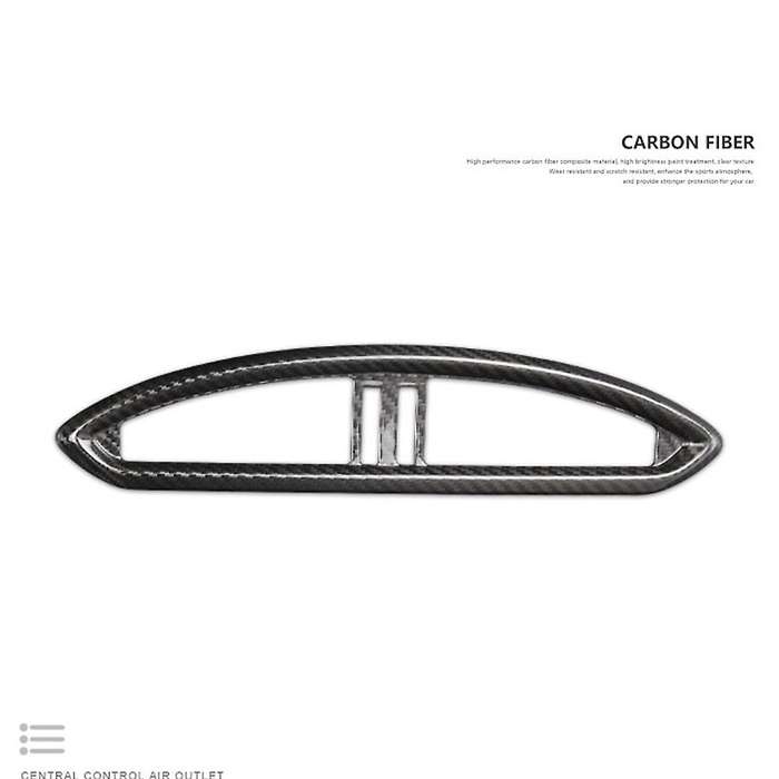 Carbon Fiber for BRZ 86 2013-2020 Interior Central Control Air Outlet Vent Cover Sticker