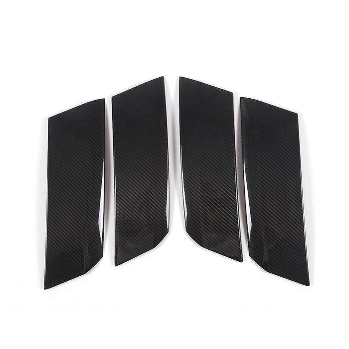 Carbon Fiber for C6 2005-2013 Car Sides Body Air Vent Outlet Cover Trim ,Black