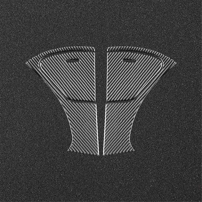 Carbon Fiber for E-Class W211 2003-2009 Rear Door Panel Cover Trim Decoration Interior Accessories