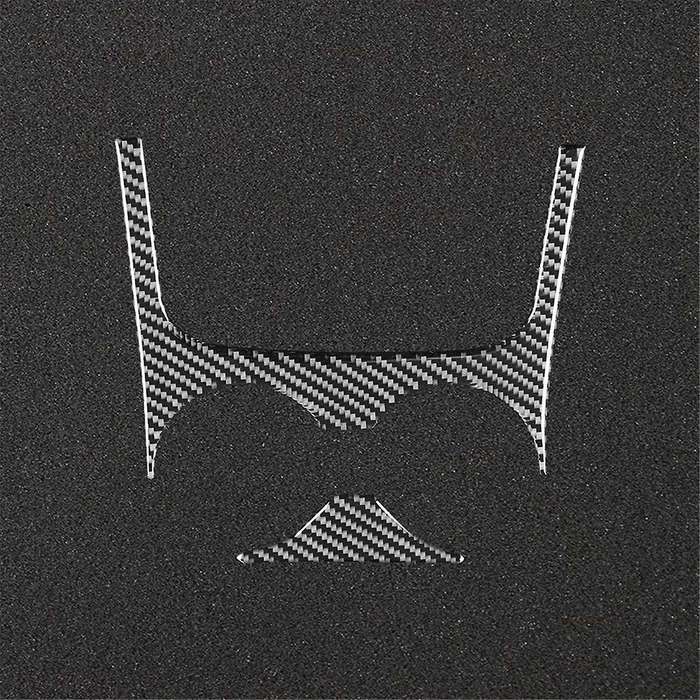 Carbon Fiber for Journey 2011-2017 Center Console Water Cup Holder Trim Frame Cover Interior Accesso