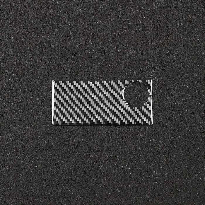 Carbon Fiber for Journey 2011-2017 Co-Pilot Storage Box Handle Panel Glove Box Switch Cover Trim Ac
