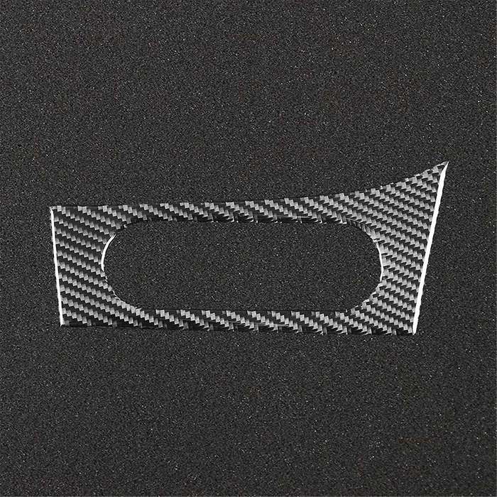 Carbon Fiber for K5 2011-2015 LHD Car Cigratte Lighter Switch Button Cover Trim Interior Accessories