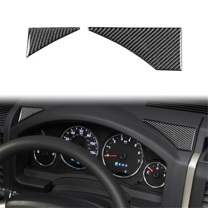 Carbon Fiber for Liberty 2008-2012 Car Dashboard Trim Cover Decoration Sticker Interior Accessories