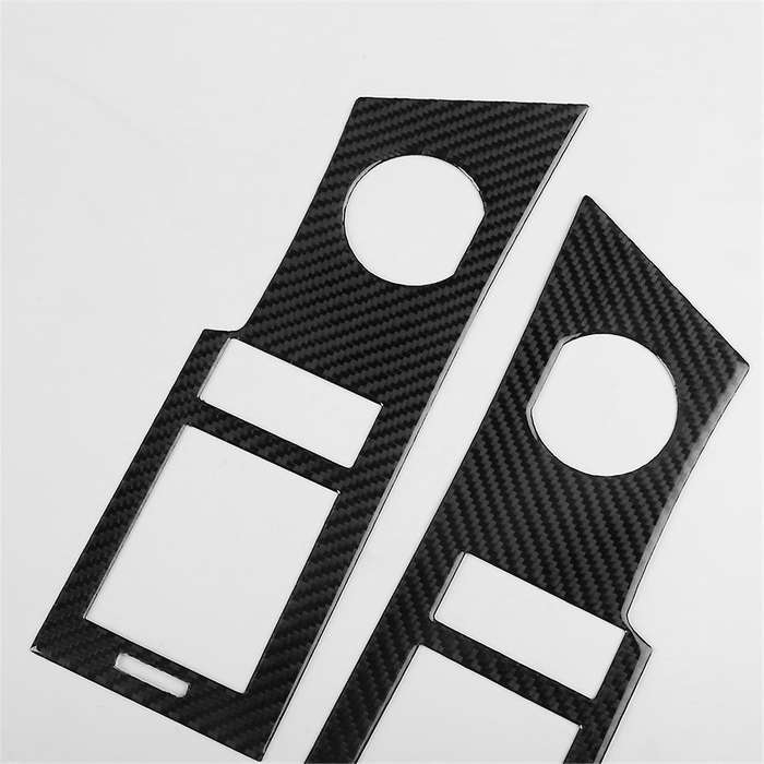 Carbon Fiber for Liberty 2008-2012 Dashboard Side Air Vent Outlet Cover Decoration Trim Interior Acc
