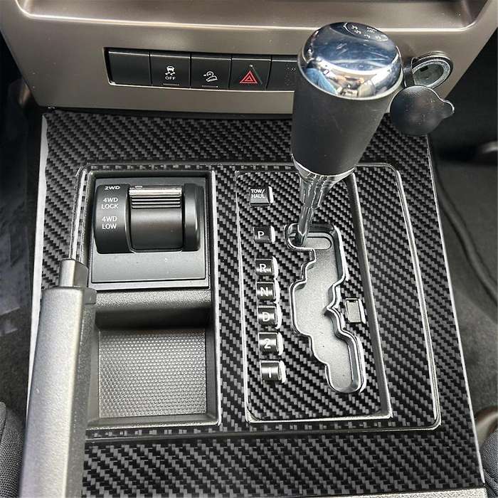 Carbon Fiber for Liberty 2008-2012 Gear Shift Panel Kit Decoration Trim Cover Decal Interior Access