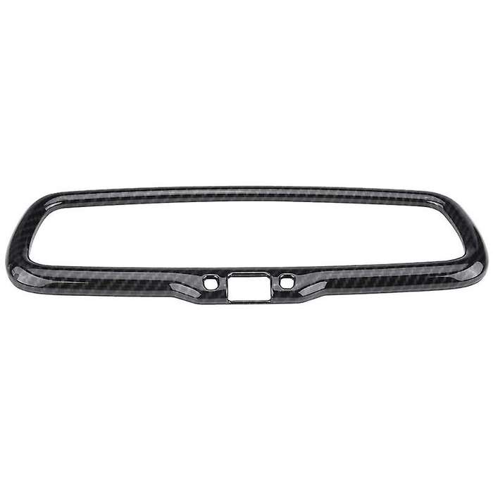 Carbon Fiber for Stelvio 201-2018 Abs Car Interior Rearview Mirror Frame Trim Accessories