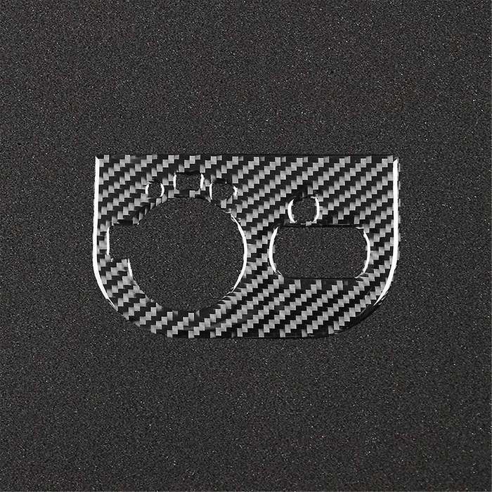 Carbon Fiber for TT 8N 2001-2006 Headlight Switch Frame Cover Trim Decals Sticker Interior Accessori