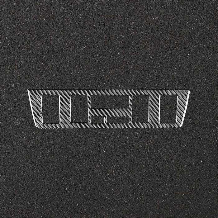 Carbon Fiber for X5 E53 2000-2006 Central Control Air Conditioner Adjustment Button Trim Interior Ac