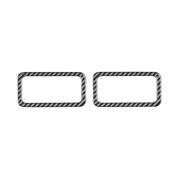 Carbon Fiber for X5 E53 2000-2006 Dashboard Side Air Vent Outlet Cover Trim Interior Accessories