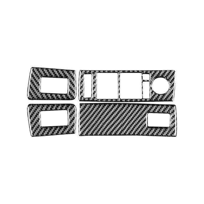 Carbon Fiber for X5 E53 2000-2006 LHD Car Lift Switch Frame Cover Trim Interior Accessories