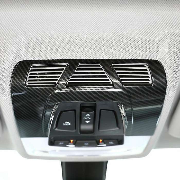 Carbon Fiber Front Reading Light Panel Cover Decoration Cover for 1/2/3 Series F20 F45 F30 F34 X5 F