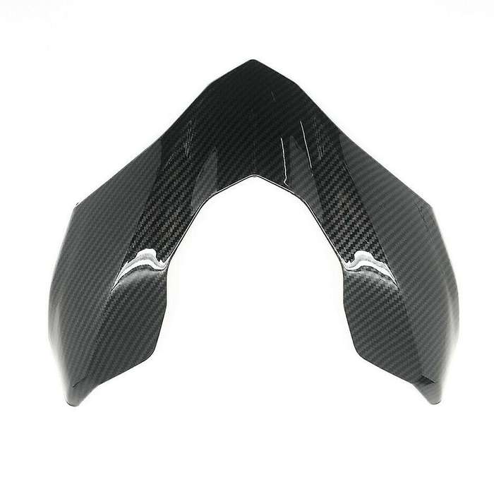 Carbon Fiber Front Headlight Upper Fairing Cover Trim Headlamp Beak Extension for Z900 Z 900 2017 20