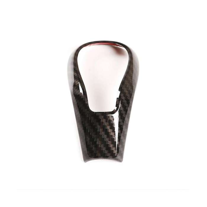 Carbon Fiber Gear Head Front Cover+gear Head Back Cover Sticker Panel Trim for Xc60 S60 V40 V60 S80