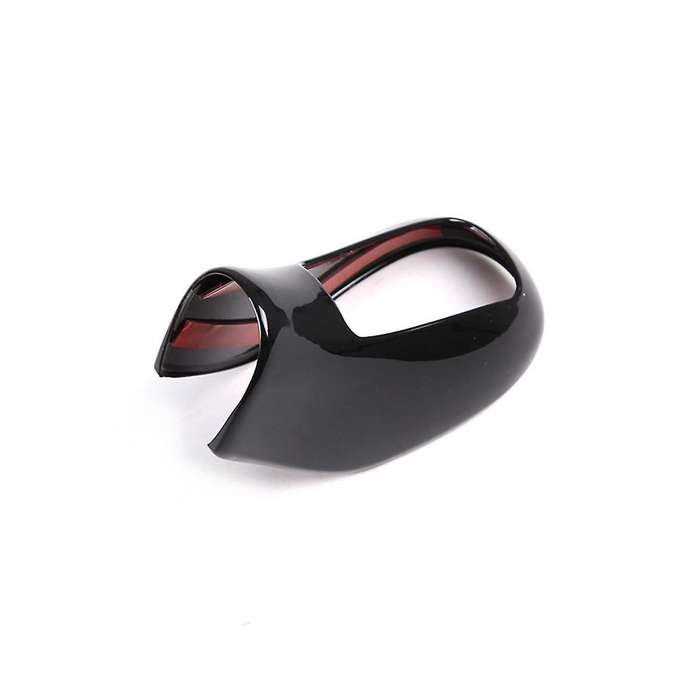 Carbon Fiber Gear Head Front Cover+gear Head Back Cover Sticker Panel Trim for Xc60 S60 V40 S80