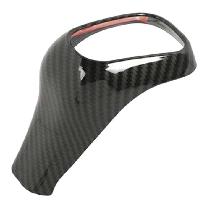 Carbon Fiber Gear Shift Shifter Knob Cover Bezel Trim for 4Runner 2010-2019
