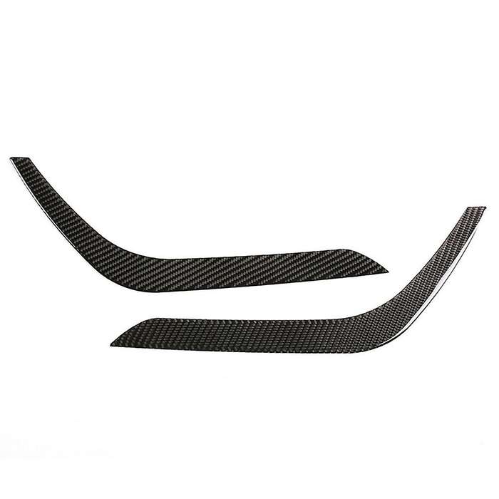 Carbon Fiber Headlight Eyebrow Cover Trim Stickers for - 2014 2015 2016 2017 2017 2018 2019 2020 202