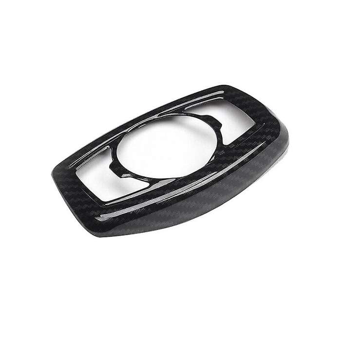 Carbon Fiber Headlight Lamp Switch Cover Trim Control Button Frame Compatible / Everest 2015-2021 Ac