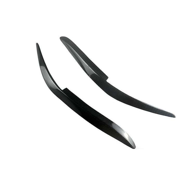 Carbon Fiber Headlight Eyebrow Eyelids Stickers Trim Cover for Accord 1998-2002
