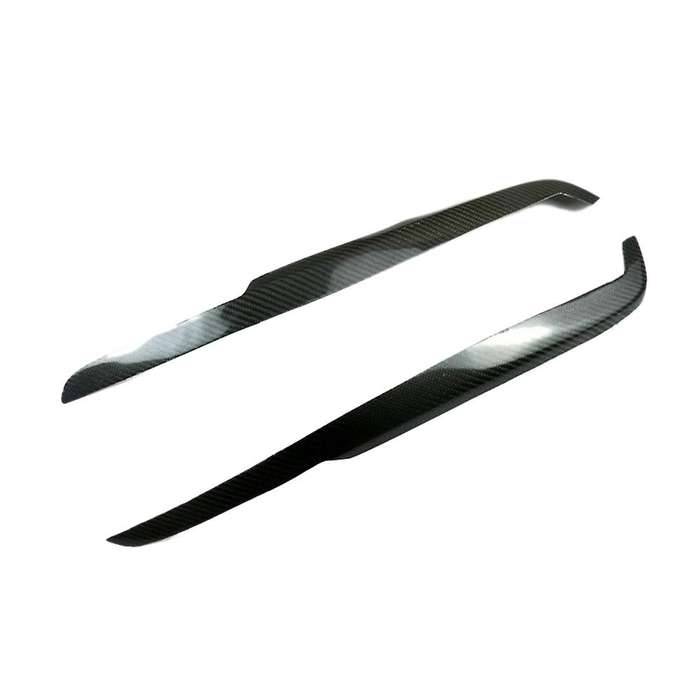 Carbon Fiber Headlight Eyebrows Eyelids Stickers Trim Cover Headlight Lid for 34Th 1997-2001