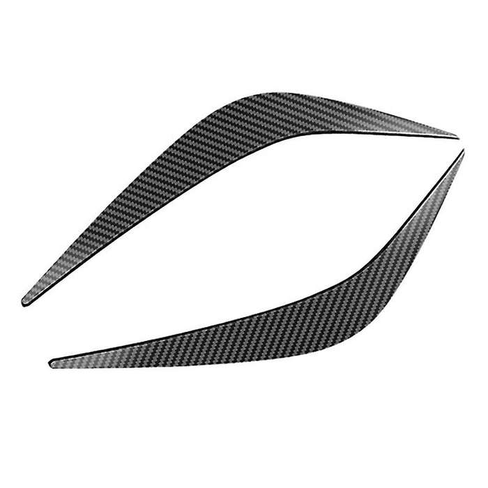 Carbon Fiber Headlights Eyebrows Eyelids Cover Eyelash Head Light Lamp Stickers for Raize 200 Series